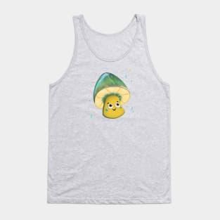 Cute Parrot Waxcap Mushroom Tank Top